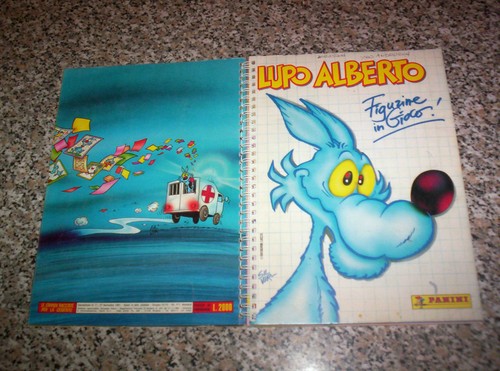 Album lupo alberto figurine - album,