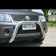 Bull Bar protezione anteriore inox lucido 70mm Suzuki Grand Vitara 2009-2021