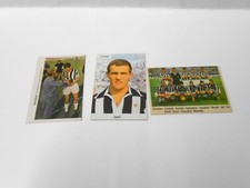 JUVENTUS 3 figurine cartonate SAIM 1962/63 con salvadore coppa de martino