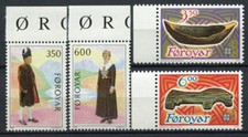 Isole Faroe 1989 Mi. 182-185 MNH 100% NORD, parco giochi.
