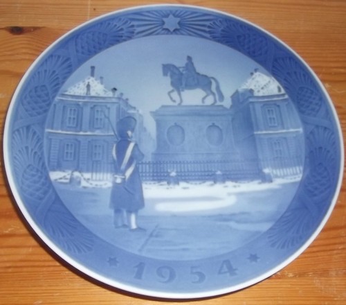 Weihnachtsteller 1954 von - 1954,