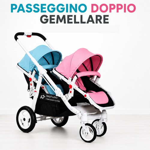 Passeggino carrozzina 2in1 - carrozzina,