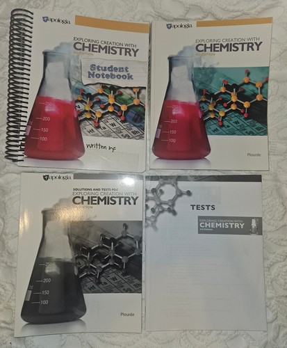 Apologia chemistry 3rd edition - chemistry,