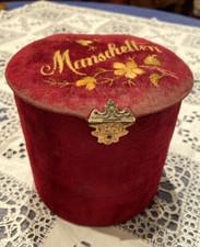 Antica Scatola Velluto Rosso