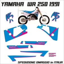 YAMAHA WR 250  1991  grafiche