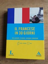 Il Francese in 30 giorni..libro + CD Audio MP3 Come Nuovo 