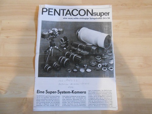 Pentacon super una - ,