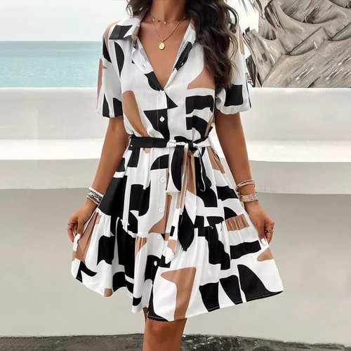 Vestito abito donna corto - abito,