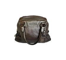 Borsa Prada tono argento malva