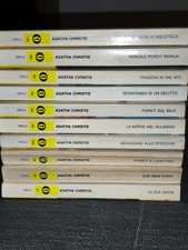 Lotto 10 Libri Agatha Christie - Libri In Ottime Condizioni - Oscar Mondadori 