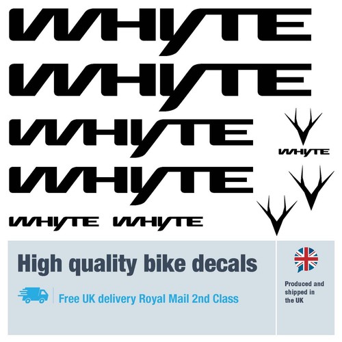 Adesivi bici whyte nuove 2024 - whyte,