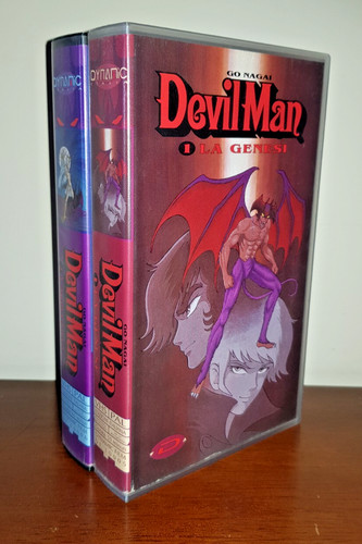Devilman vhs la genesi - vhs, +