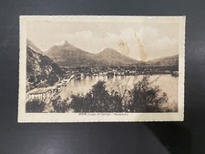 CARTOLINA RIVA LAGO DI GARDA PANORAMA VIAGGIATA 1923 99