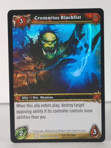 Cromarius blackfist tamburi - blackfist,