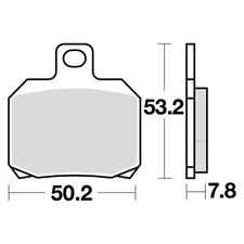 Bremsbeläge Vorderrad für