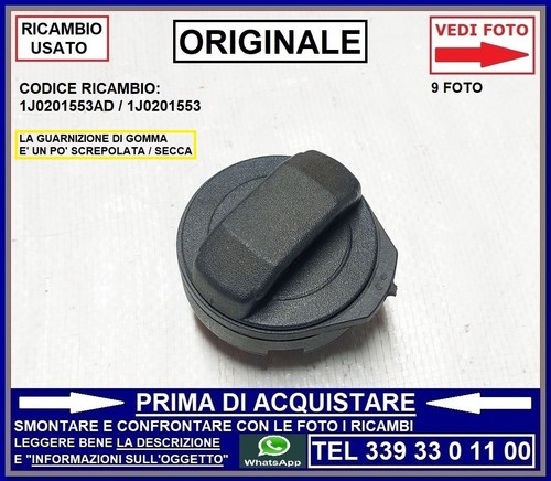 Tappo serbatoio senza - senza, chiave