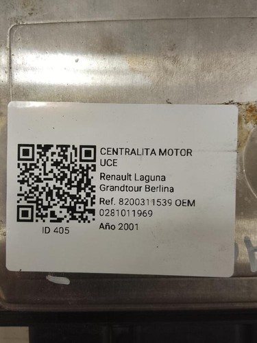 0281011969 centralina motore