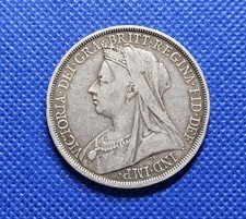 Moneta Argento Britannica 1893
