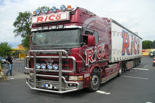 Foto camion scania r580 telone - foto,