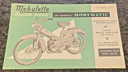 Brochure commerciale mobylette - commerciale,