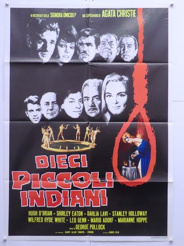 Dieci piccoli indiani - indiani, giallo
