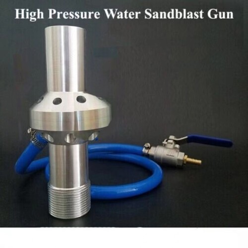 Pistola sabbiatrice acqua