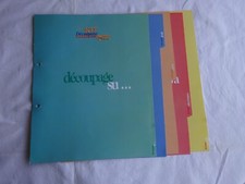 KIT DECOUPAGE - DE' COLLECTION - FABBRI ED. - 2004 - n. 5 divisori per argomenti