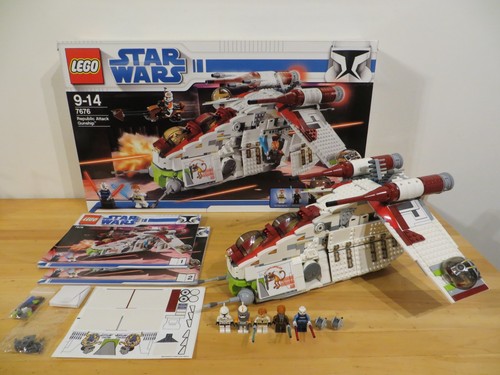 Lego 7676 republic attack - lego,