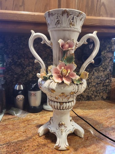 Vaso capodimonte porcellana - vaso,