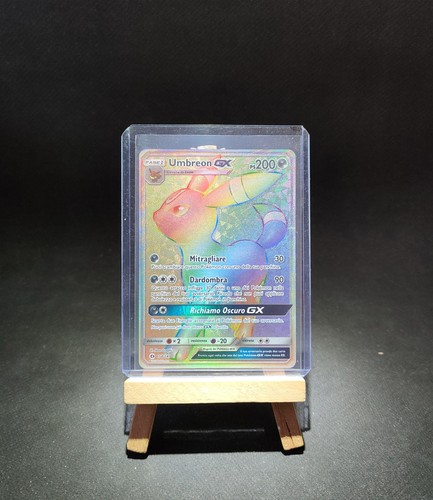 Carta pokemon umbreon 154 - carta, gx