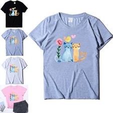 T-shirt larghe estive cartoni