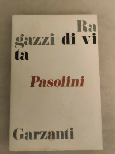 Ragazzi vita pasolini 1970 - di,