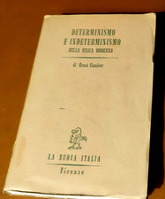 Cassirer DETERMINISMO E INDETERMINISMO NELLA FISICA MODERNA La Nuova Italia 1970