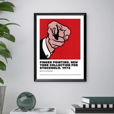 Quadro con Stampa Pop Art Roy