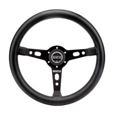 Sparco volante pelle targa - in,