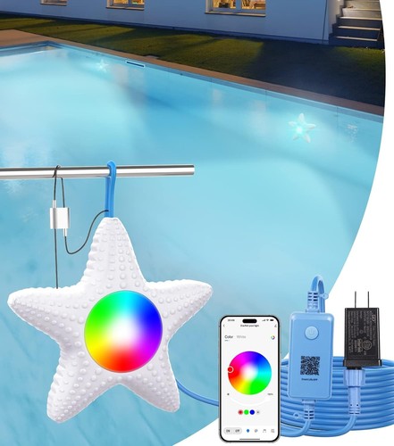 Luce piscina led rgb 10w - luce,