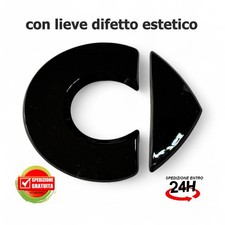 Stemma anteriore per Smart 451 Facelift Nero Lucido ABS adesivo emblema logo