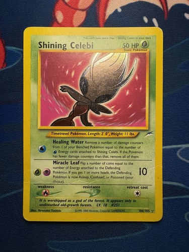 Shining celebi 106 105 neo - shining,