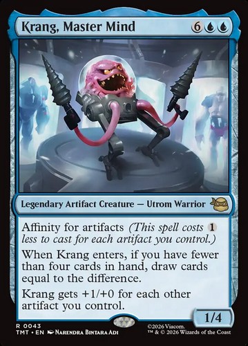 Krang master mind tmt nm - master,