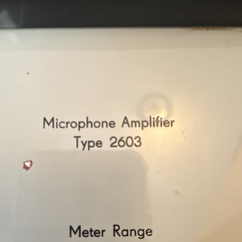 Brüel kjær amplificatore - &,