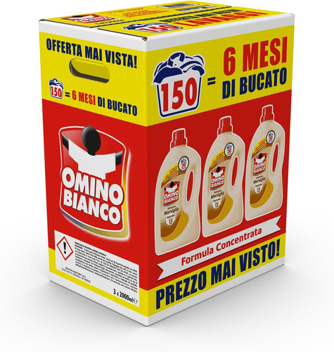 Omino bianco detersivo - bianco,