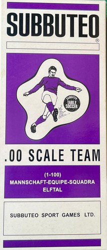Squadra subbuteo fiorentina - subbuteo,