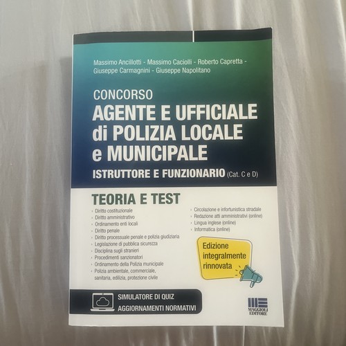 Libro concorso agente - , e