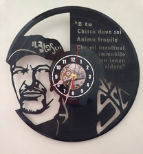 Orologio In Vinile.Vasco Rossi