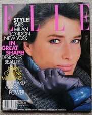 Rare !!!Magazine Elle USA N°6