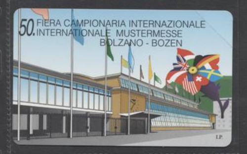 Scheda telefonica bilingue - scheda,