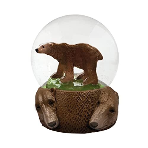 Sfera vetro orso bruno - sfera,