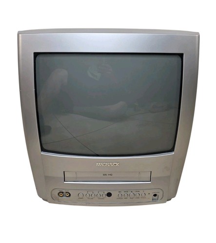 Magnavox crt vcr combo - tv,