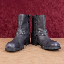 Stivali plateau Ash donna moto