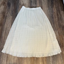 Maxi gonna lunga Zara avorio